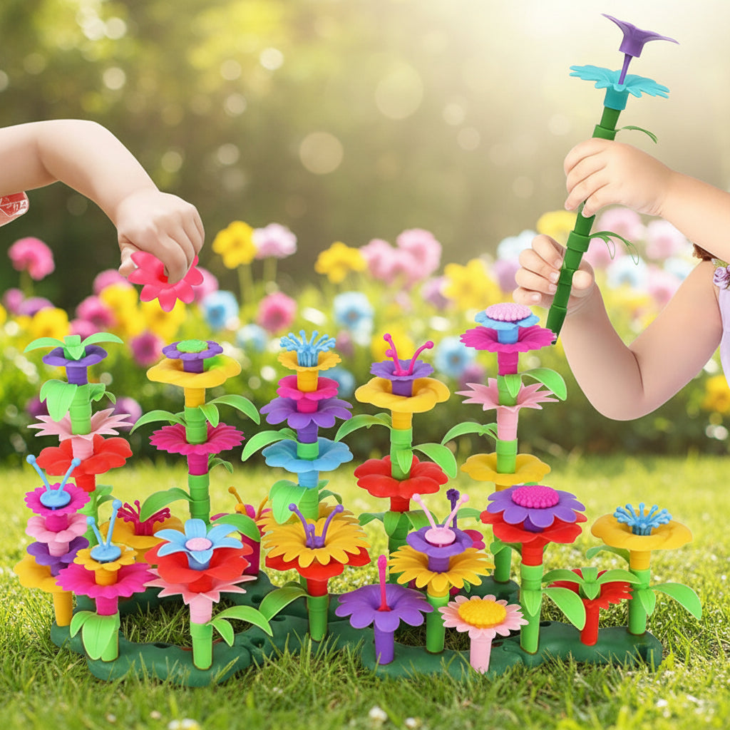 Osterly Flower Building Toy – Creative Imaginative Play Set