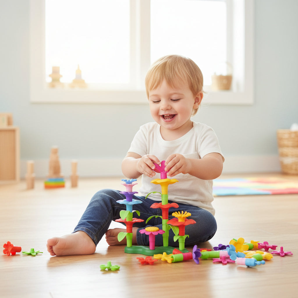 Osterly Flower Building Toy – Creative Imaginative Play Set