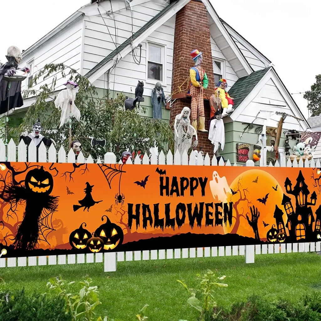 Osterly Halloween Banner – Outdoor Yard Sign Decoration