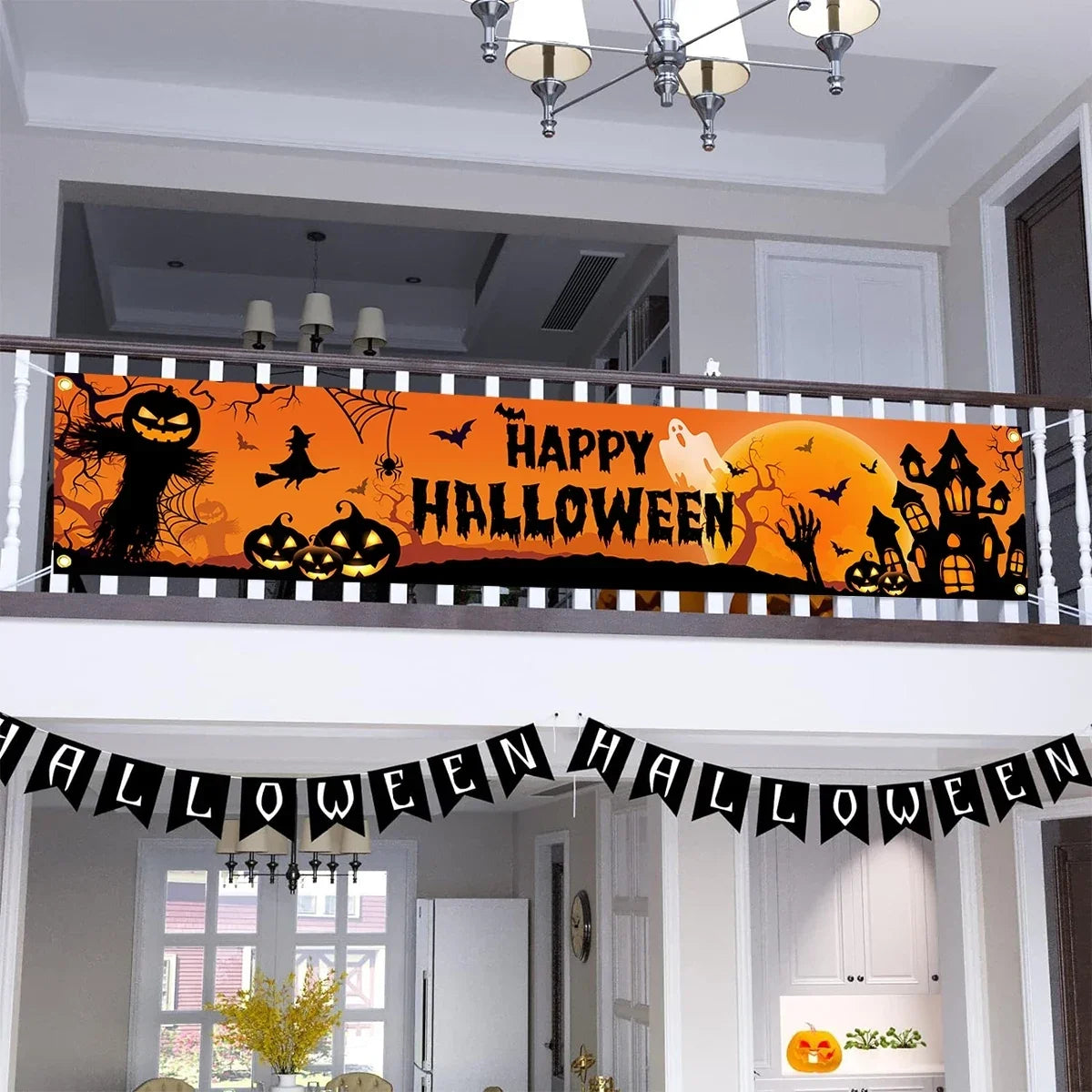Osterly Halloween Banner – Outdoor Yard Sign Decoration