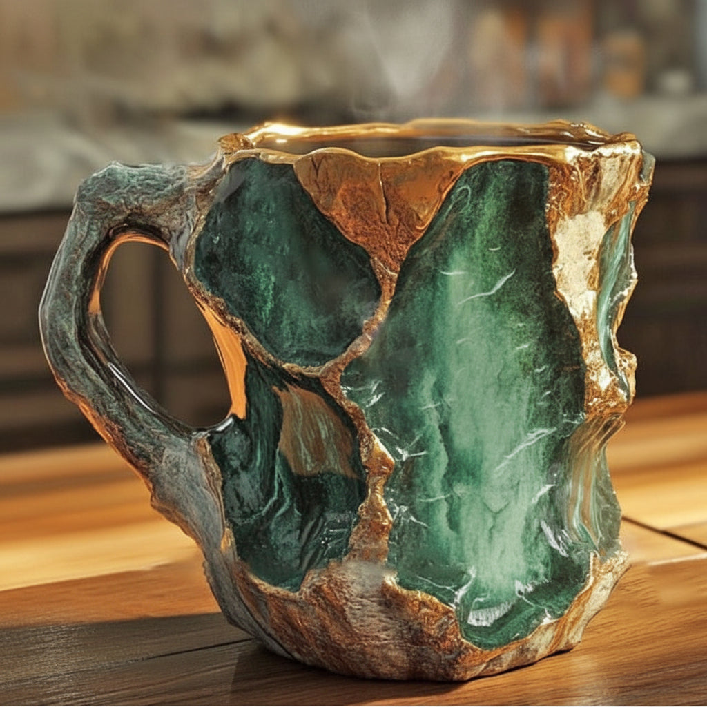 Osterly Insulated Coffee Mug – Handcrafted Crystal Tumbler