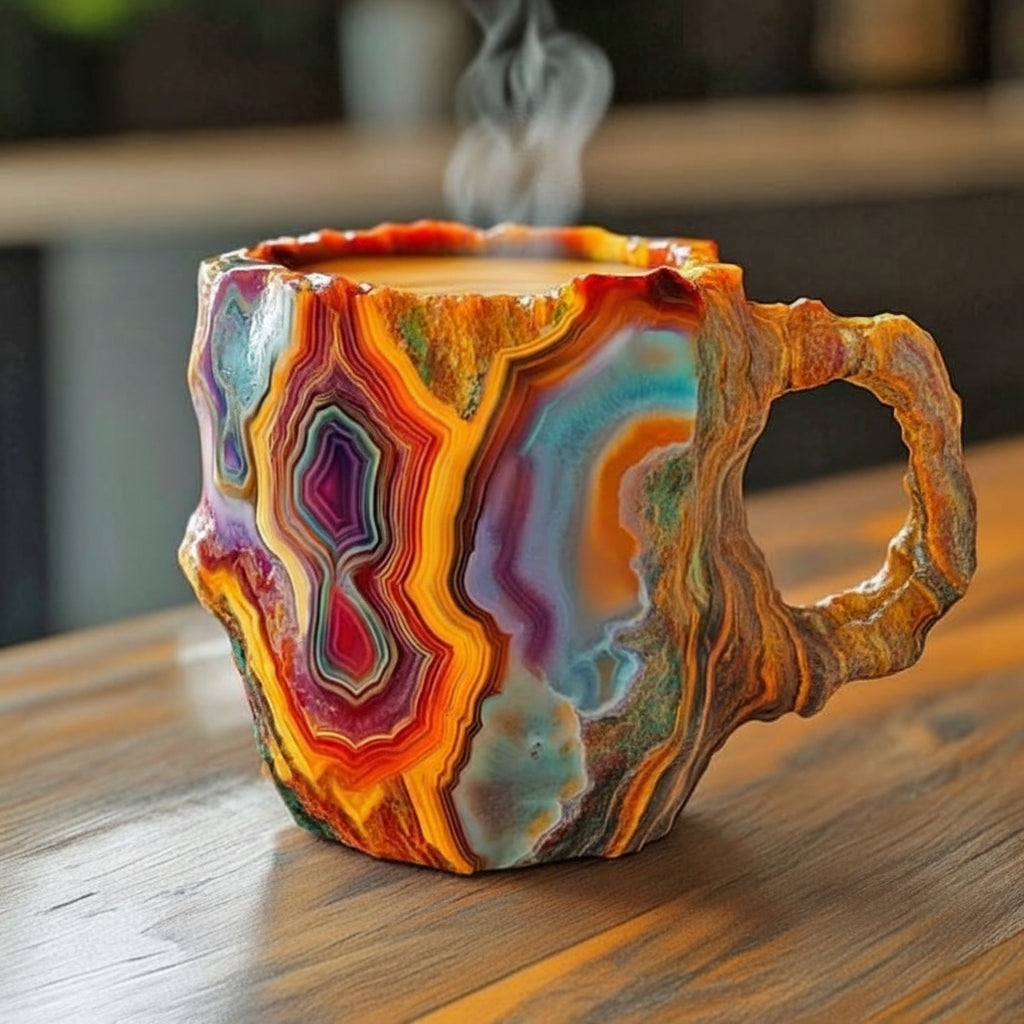 Osterly Insulated Coffee Mug – Handcrafted Crystal Tumbler