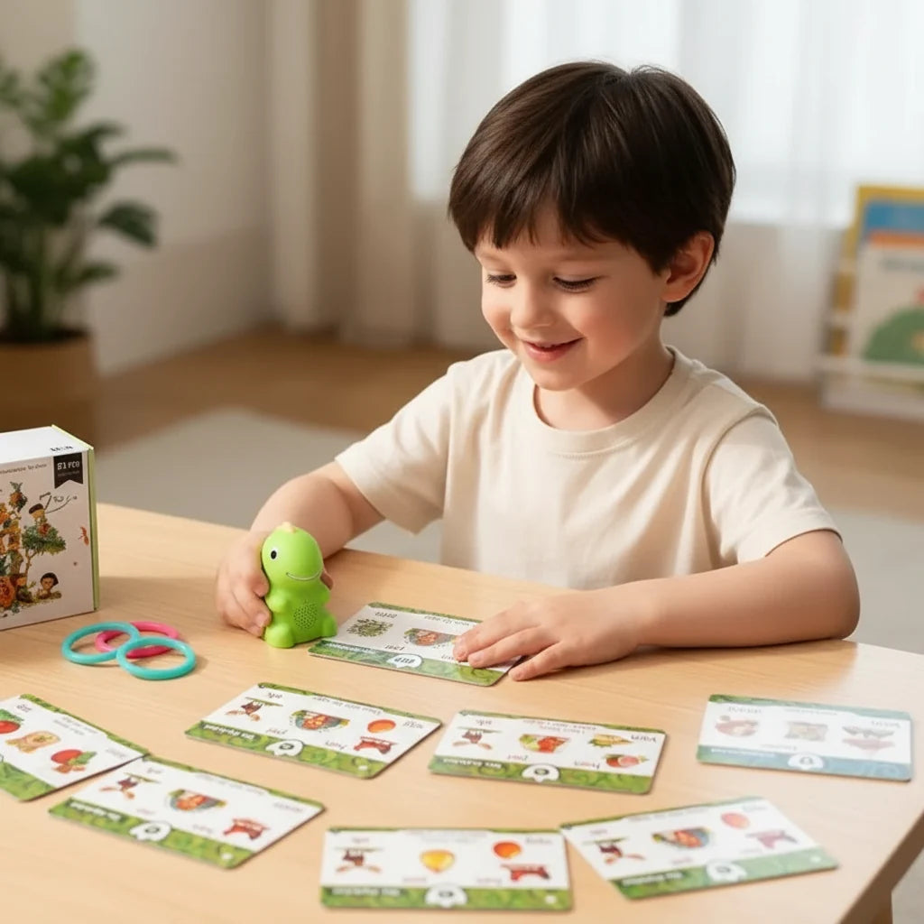 Osterly Interactive Reading Pen – Talking Flash Card Set