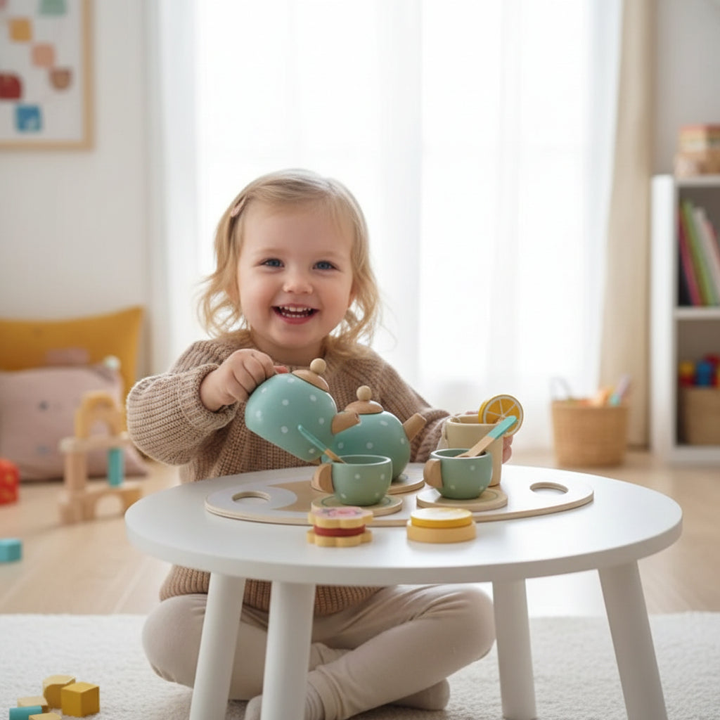 Osterly Kids Tea Set – Fine Motor Skills Pretend Play Toy