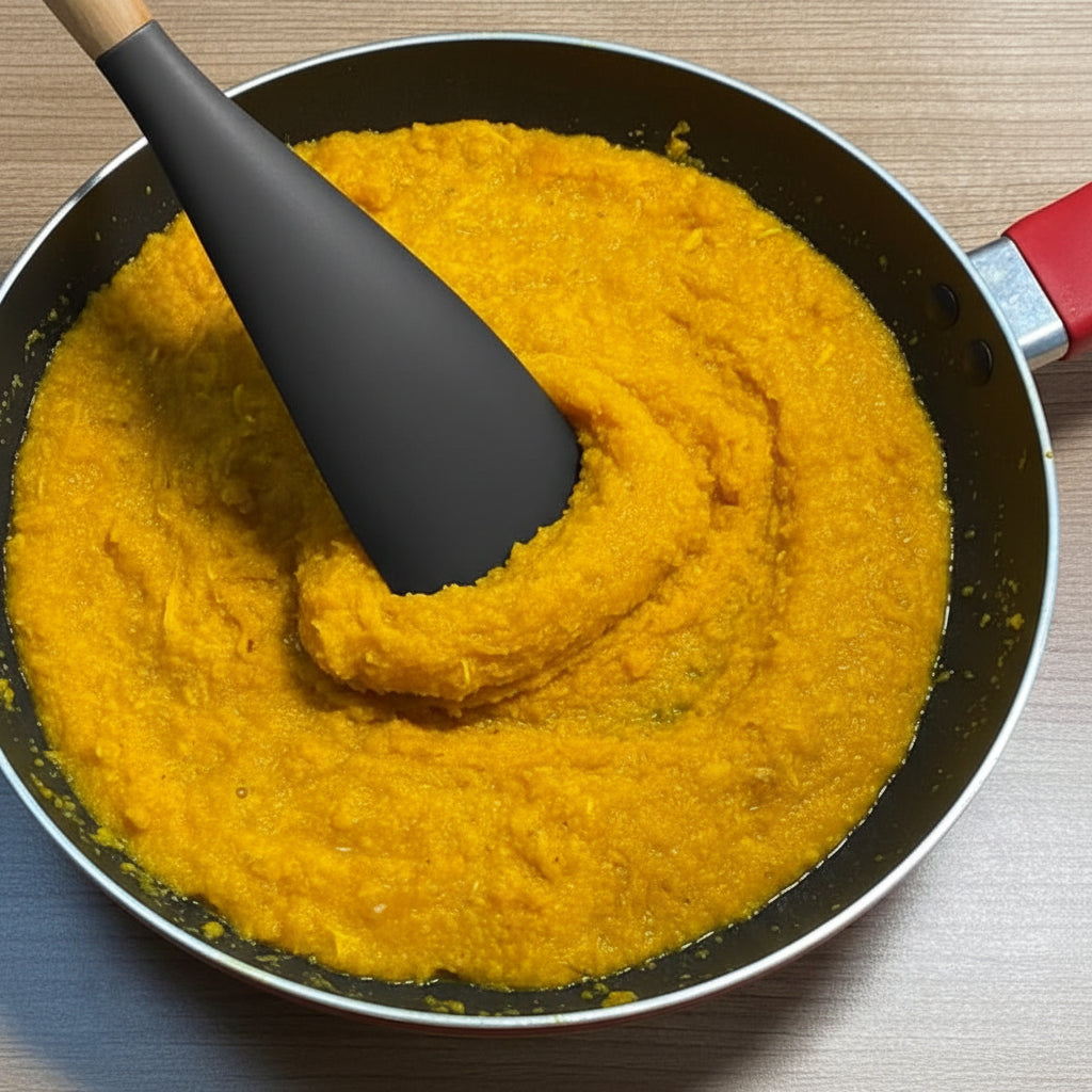 Osterly Silicone Spatula Set – Seamless Kitchen Cooking Utensils