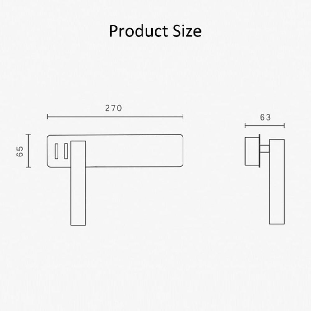 Osterly Modern Wall Light – Adjustable LED Reading Arm