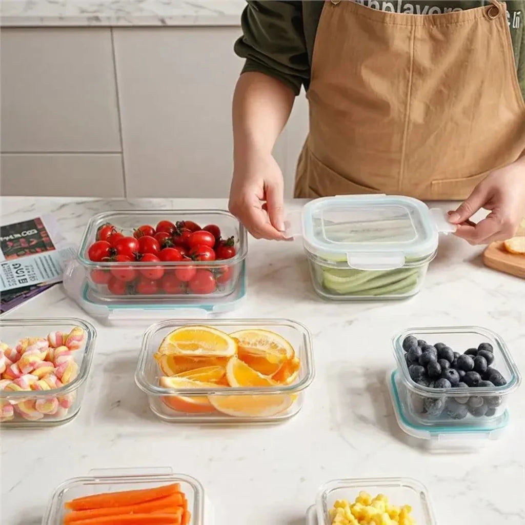 Osterly Glass Meal Prep Containers – Airtight Food Storage