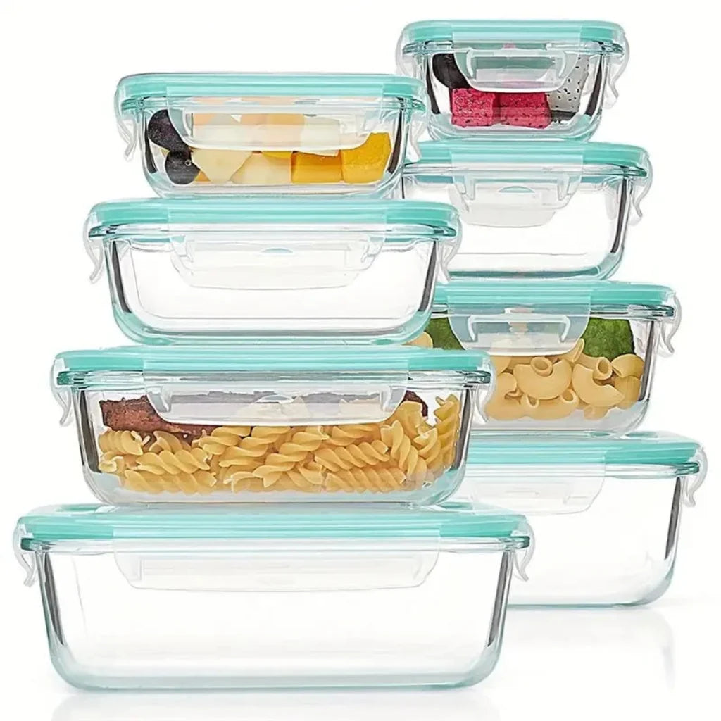 Osterly Glass Meal Prep Containers – Airtight Food Storage