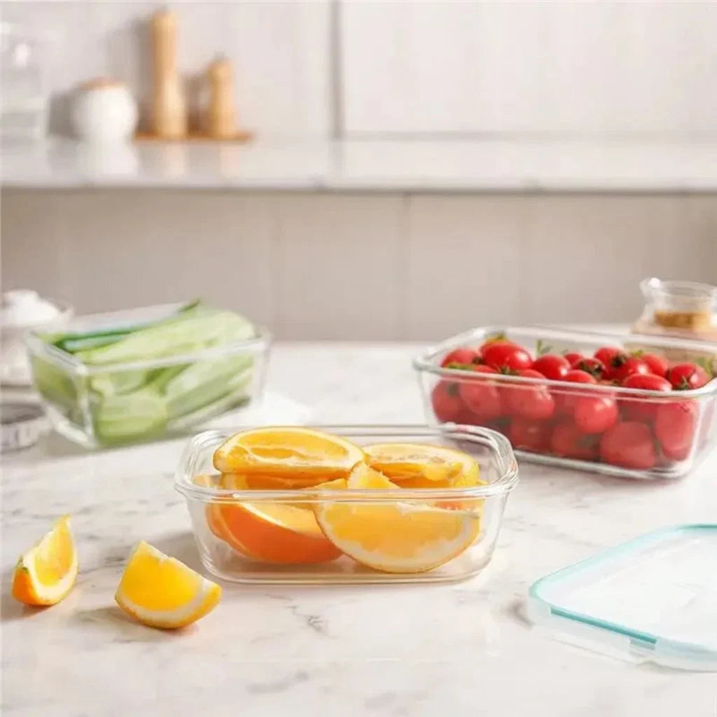 Osterly Glass Meal Prep Containers – Airtight Food Storage