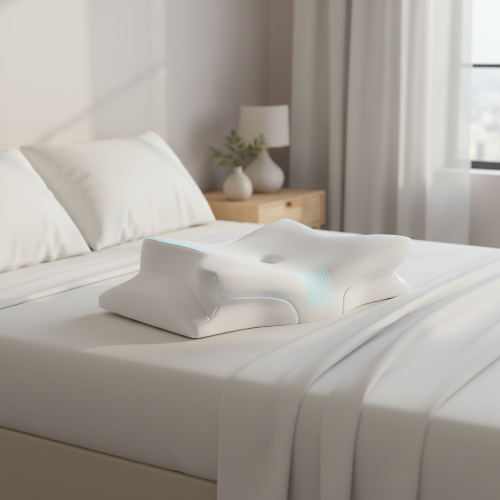 Osterly Anti-Snore Pillow – Memory Foam Ergonomic Support