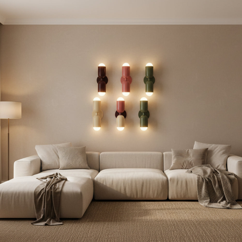 Osterly Modern Wall Lamp – Dual-Bulb Indoor Accent Lighting
