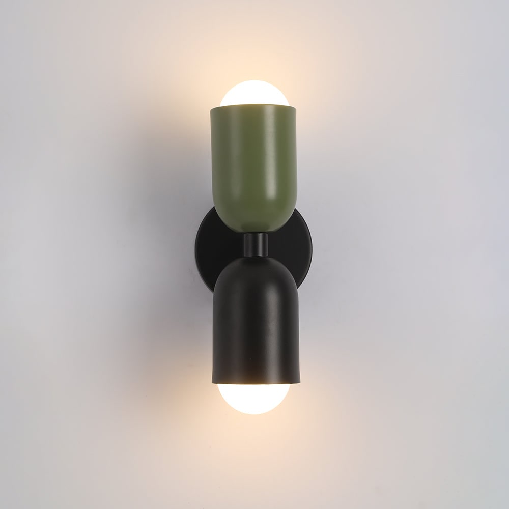 Osterly Modern Wall Lamp – Dual-Bulb Indoor Accent Lighting