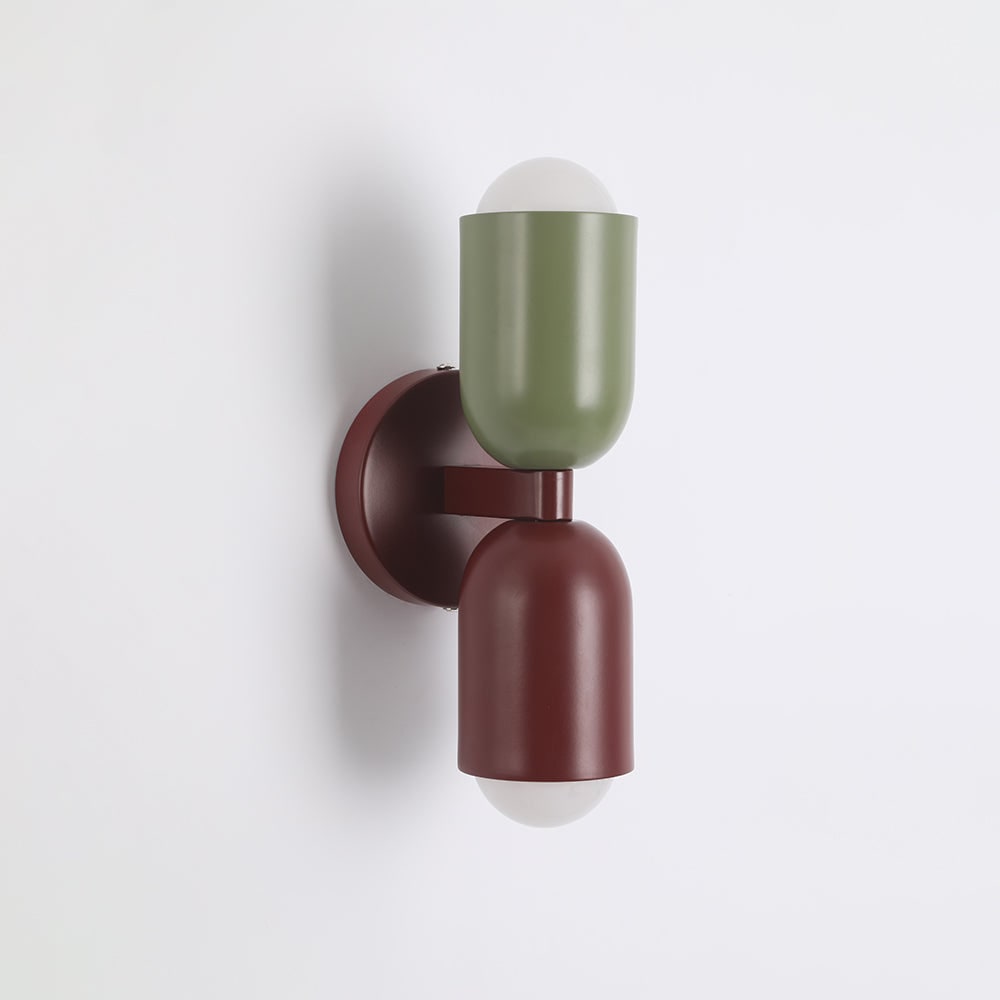Osterly Modern Wall Lamp – Dual-Bulb Indoor Accent Lighting