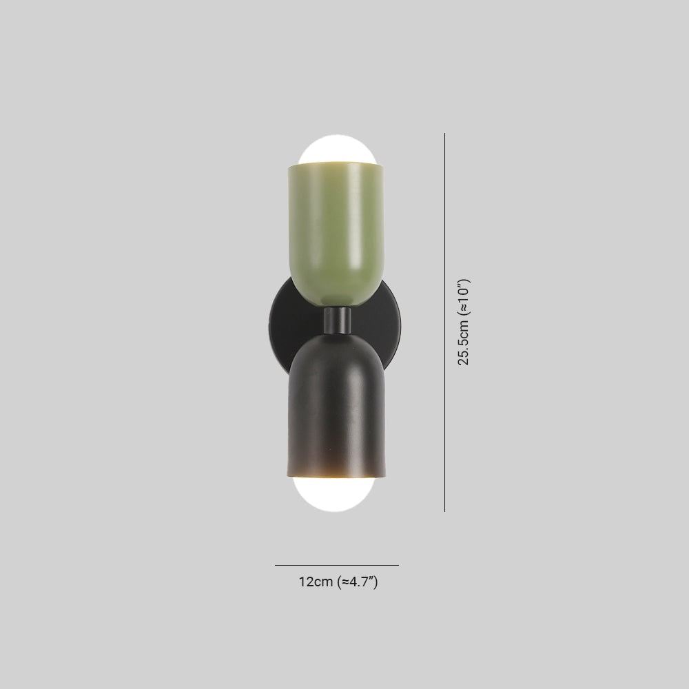 Osterly Modern Wall Lamp – Dual-Bulb Indoor Accent Lighting