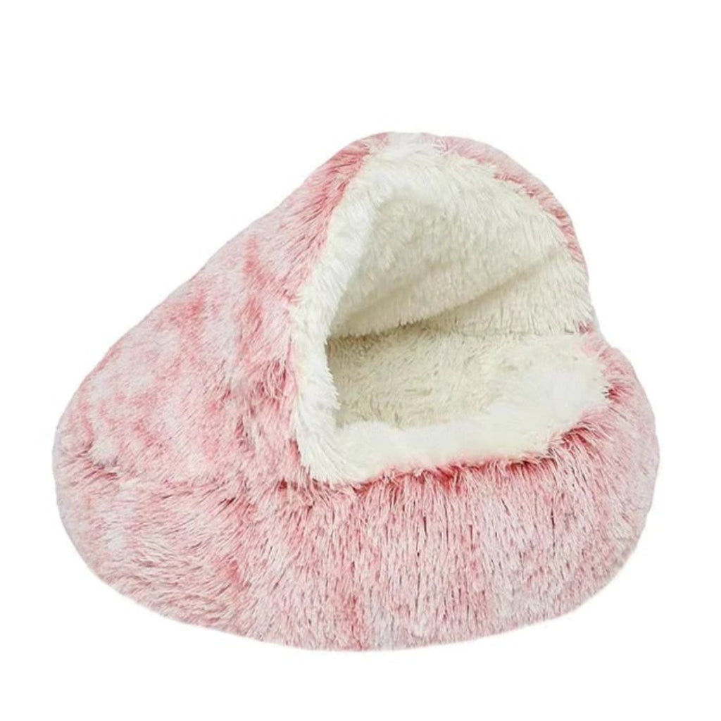 Osterly Plush Pet Cave Bed – Covered Cat and Small Dog House