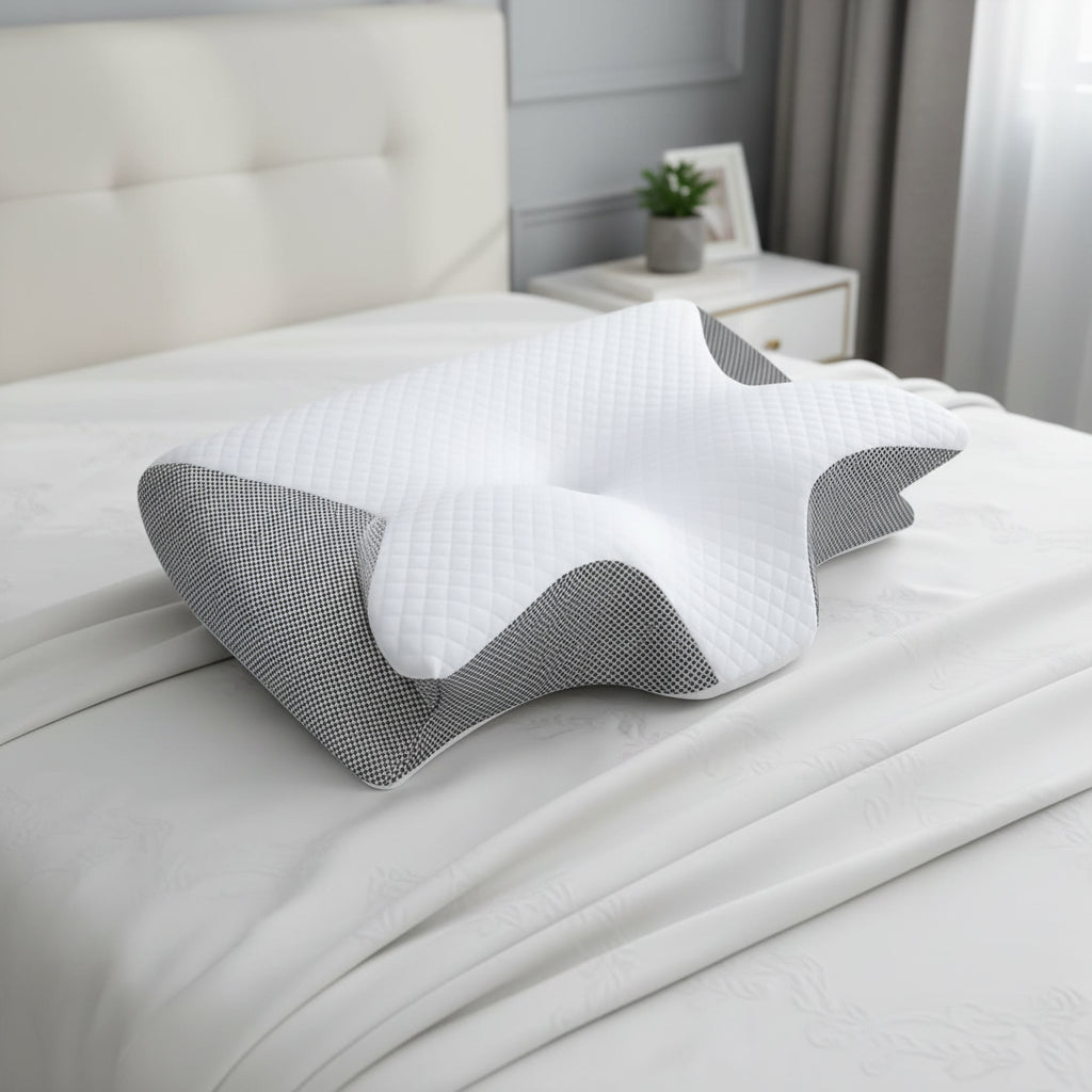Osterly Side Sleeper Pillow – Memory Foam Ergonomic Support