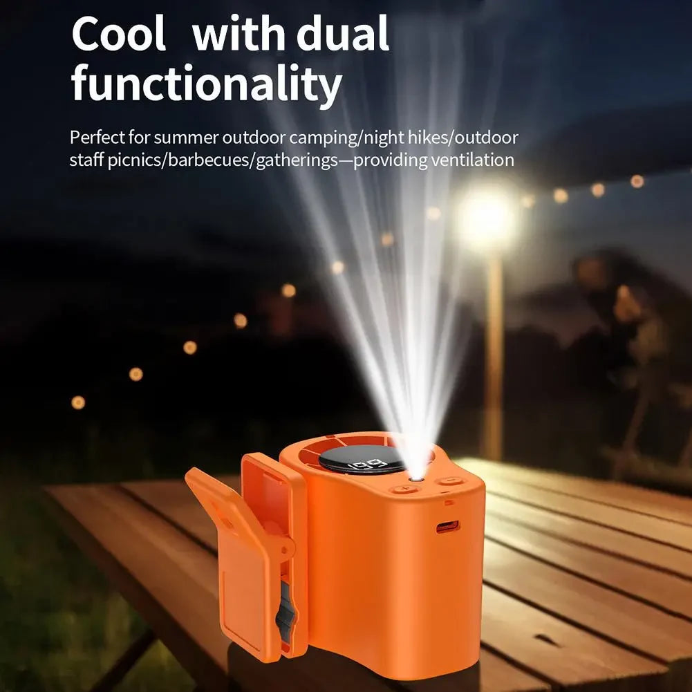 Osterly Portable Desk Fan – Rechargeable USB Clip-On Cooler