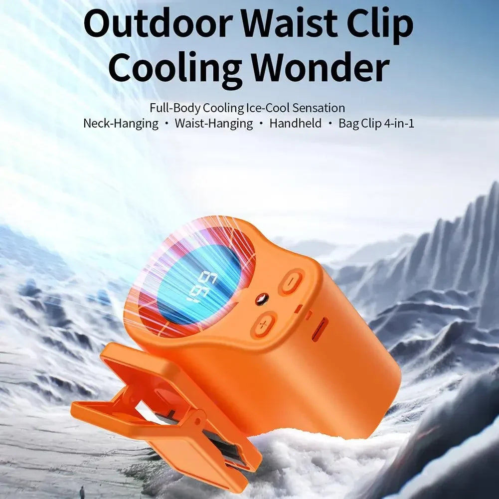Osterly Portable Desk Fan – Rechargeable USB Clip-On Cooler