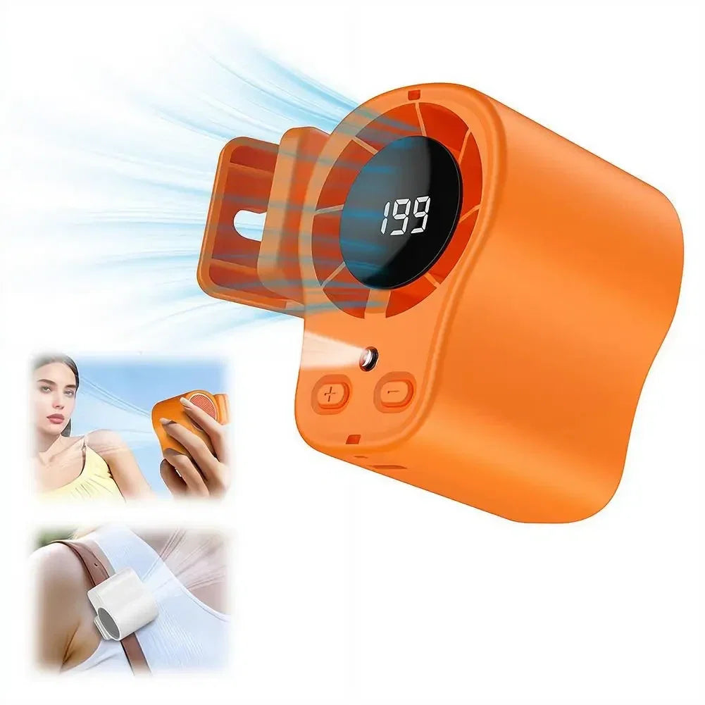 Osterly Portable Desk Fan – Rechargeable USB Clip-On Cooler