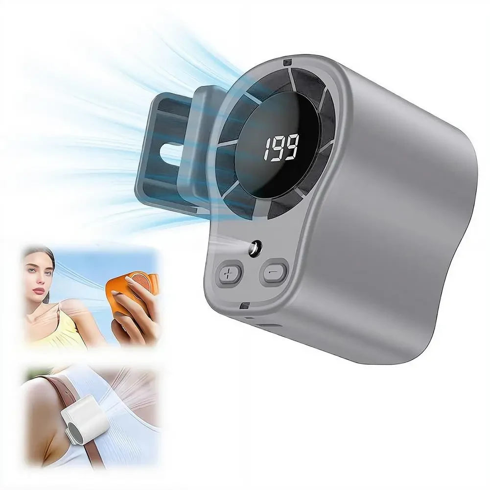 Osterly Portable Desk Fan – Rechargeable USB Clip-On Cooler