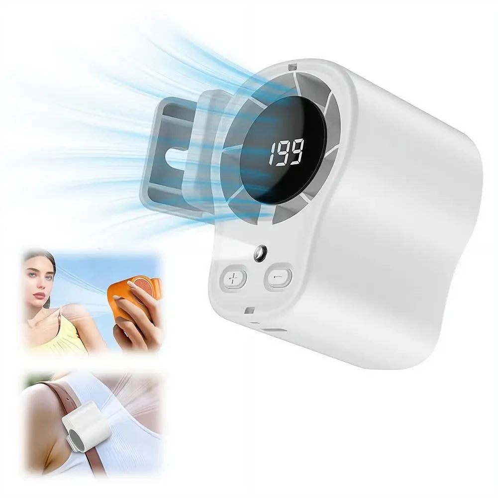 Osterly Portable Desk Fan – Rechargeable USB Clip-On Cooler