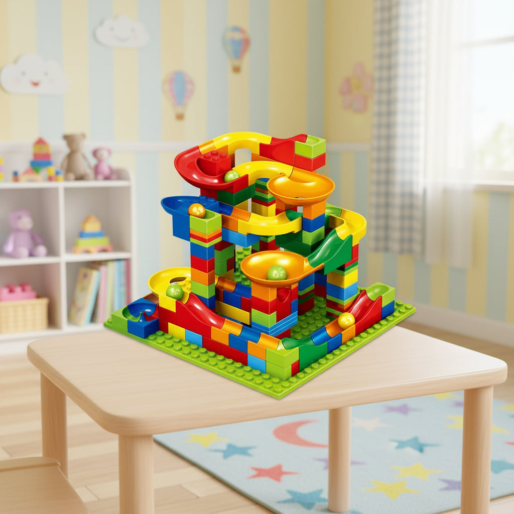 Osterly Marble Run Set – STEM Track Builder Toy for Kids