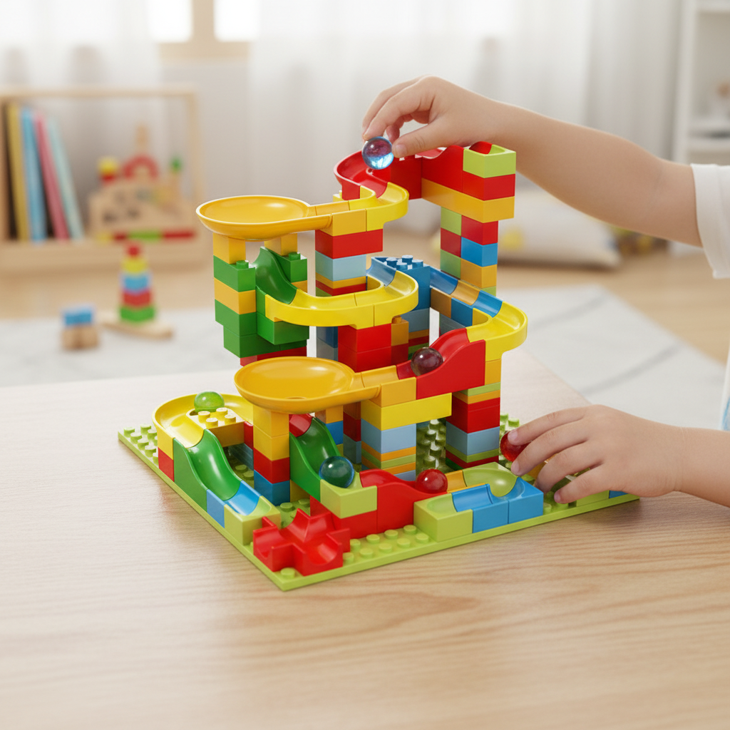 Osterly Marble Run Set – STEM Track Builder Toy for Kids