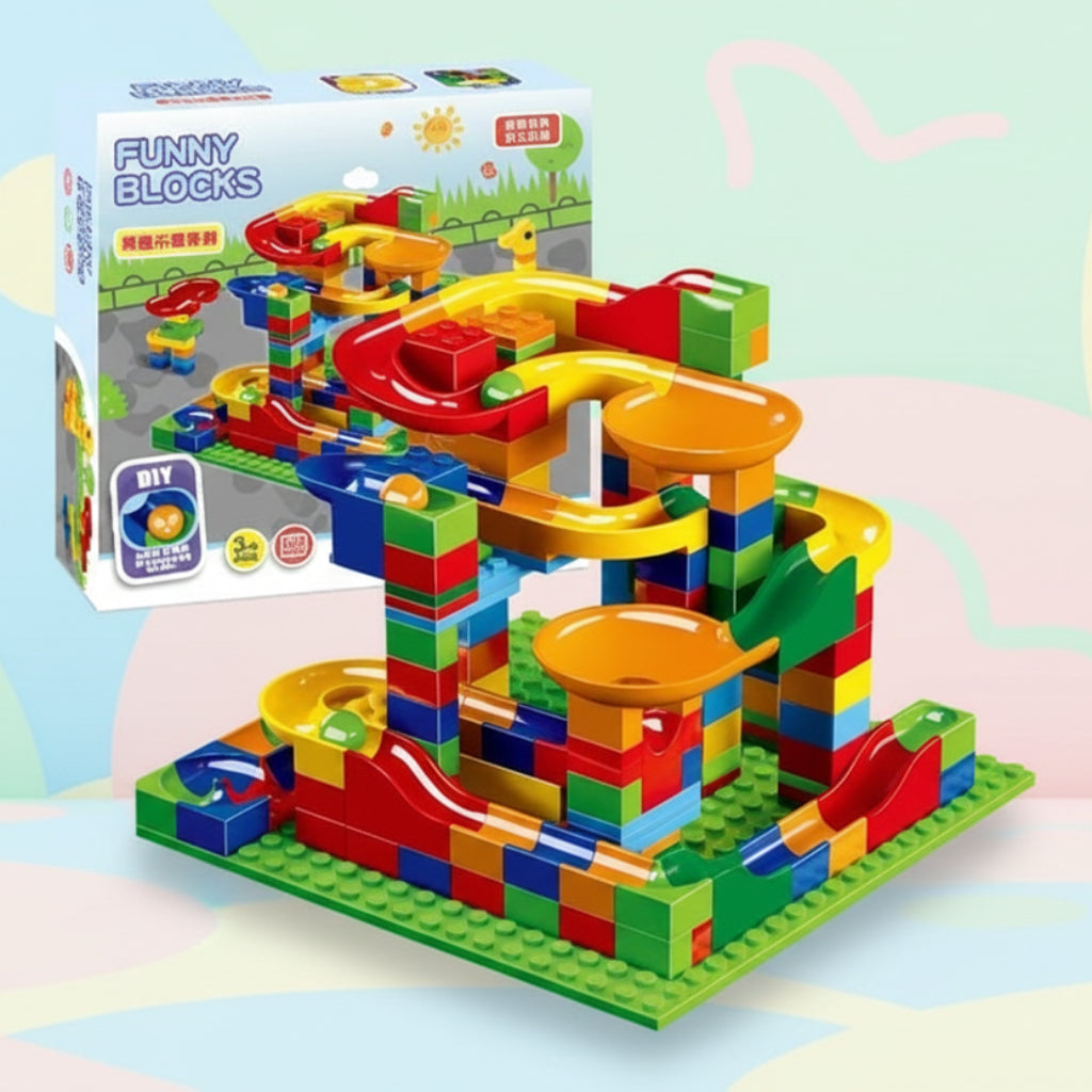 Osterly Marble Run Set – STEM Track Builder Toy for Kids