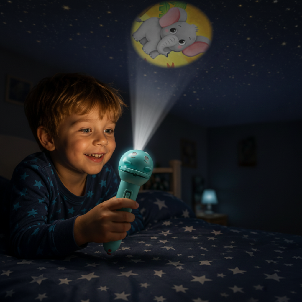 Osterly Story Projector Torch – Bedtime Storytime Toy