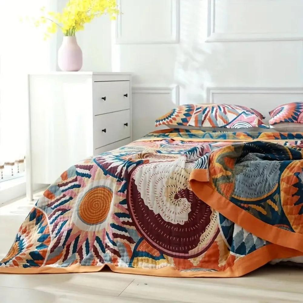 Osterly All-Season Cotton Throw – Fluffy Decorative Bedding