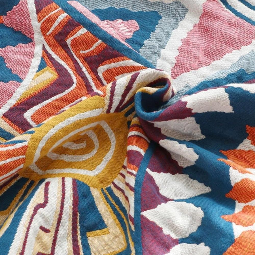 Osterly All-Season Cotton Throw – Fluffy Decorative Bedding