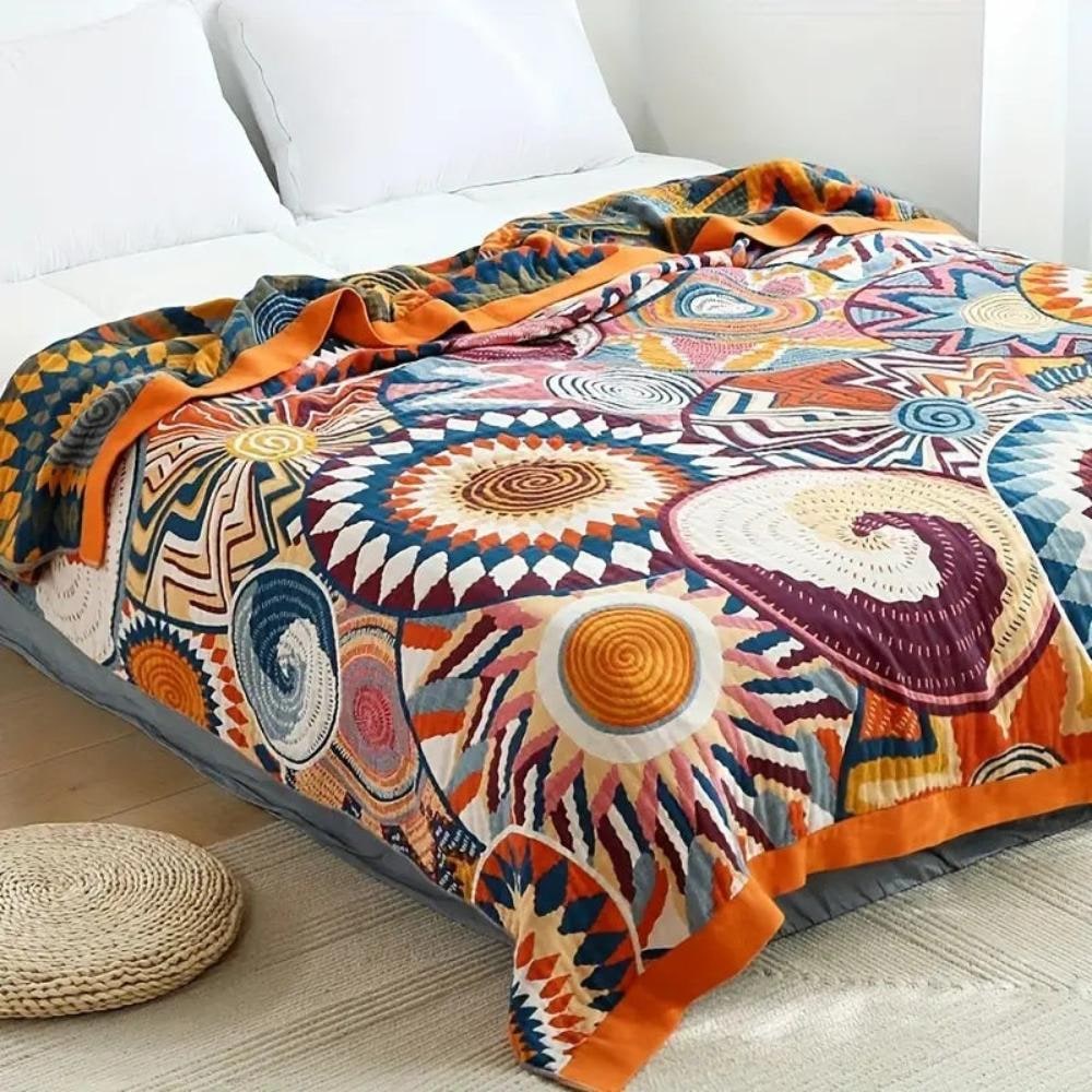 Osterly All-Season Cotton Throw – Fluffy Decorative Bedding