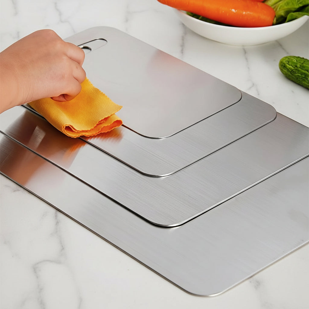 Osterly Titanium Cutting Board – Durable Easy-Clean Board