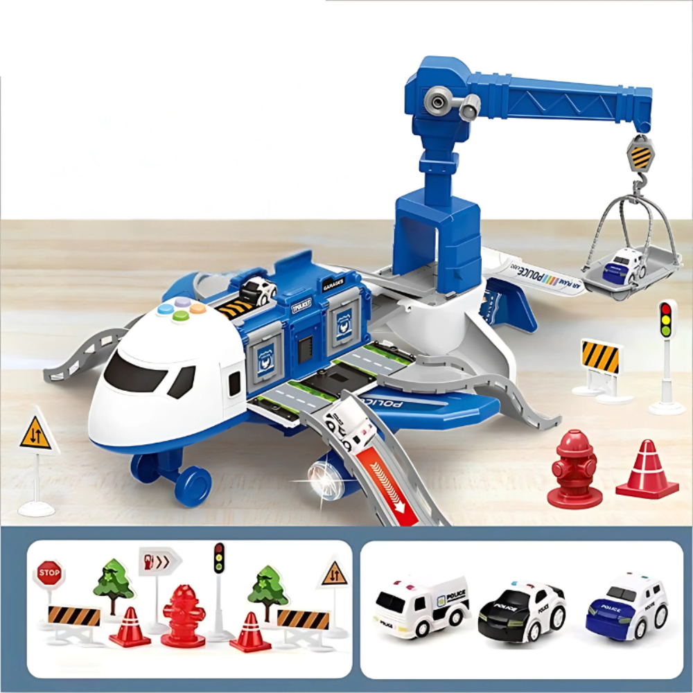 Osterly Transformable Airplane – Playset with Accessories
