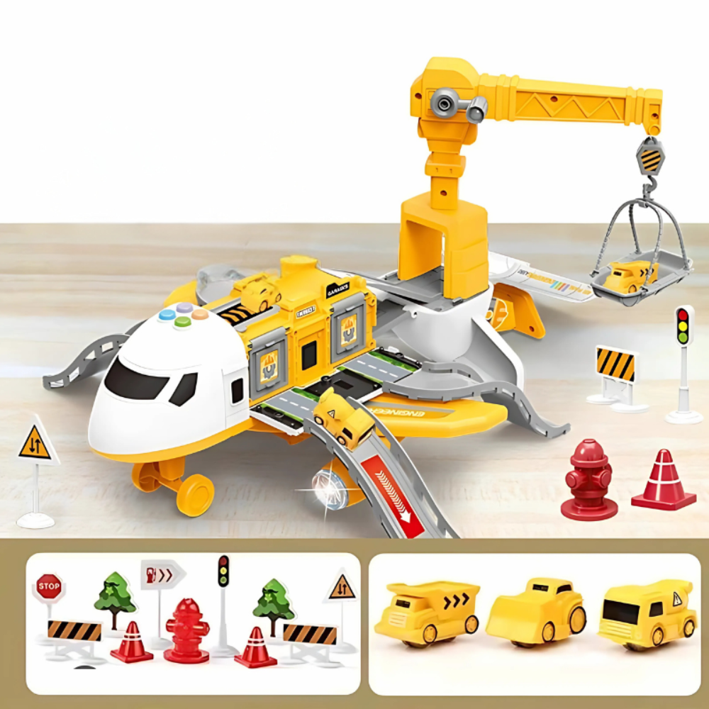 Osterly Transformable Airplane – Playset with Accessories