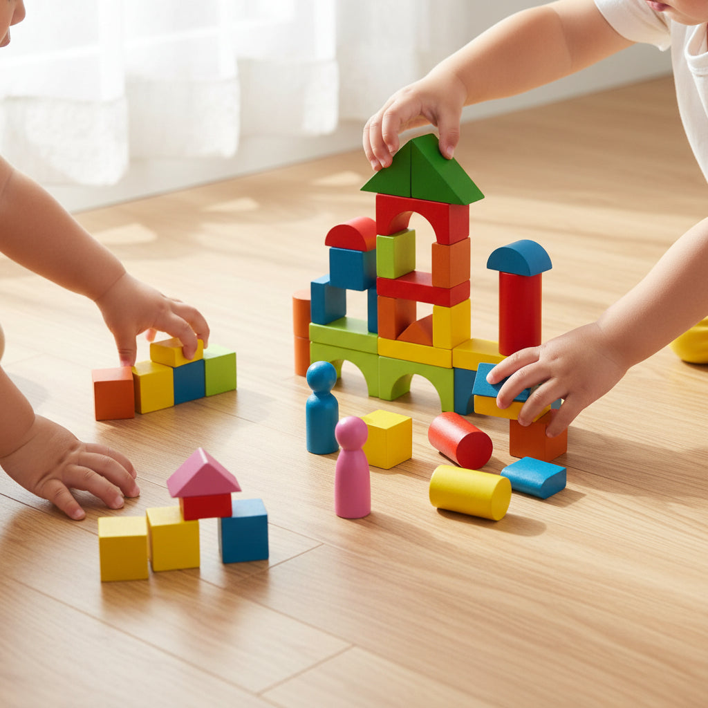 Osterly Wooden Building Blocks – Creative Construction Set